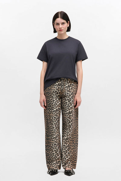 Essentials Tee A1050057 - Phantom - GANNI