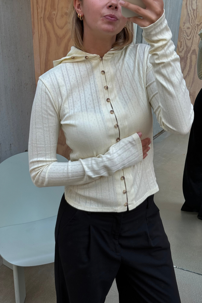 Eva Cardigan - Butter - Silfen Studio