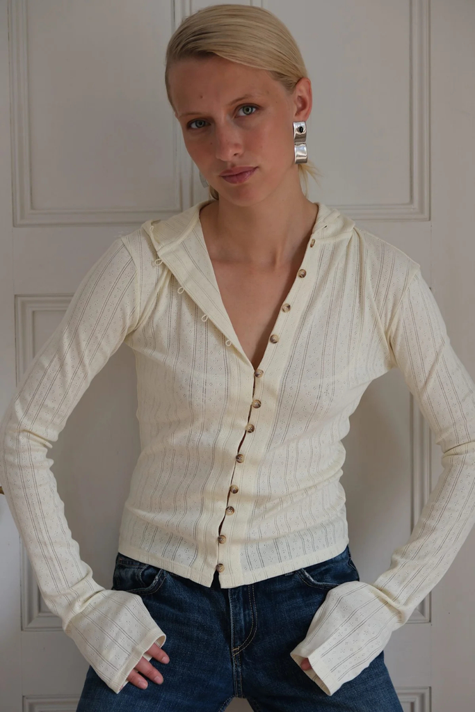Eva Cardigan - Butter - Silfen Studio