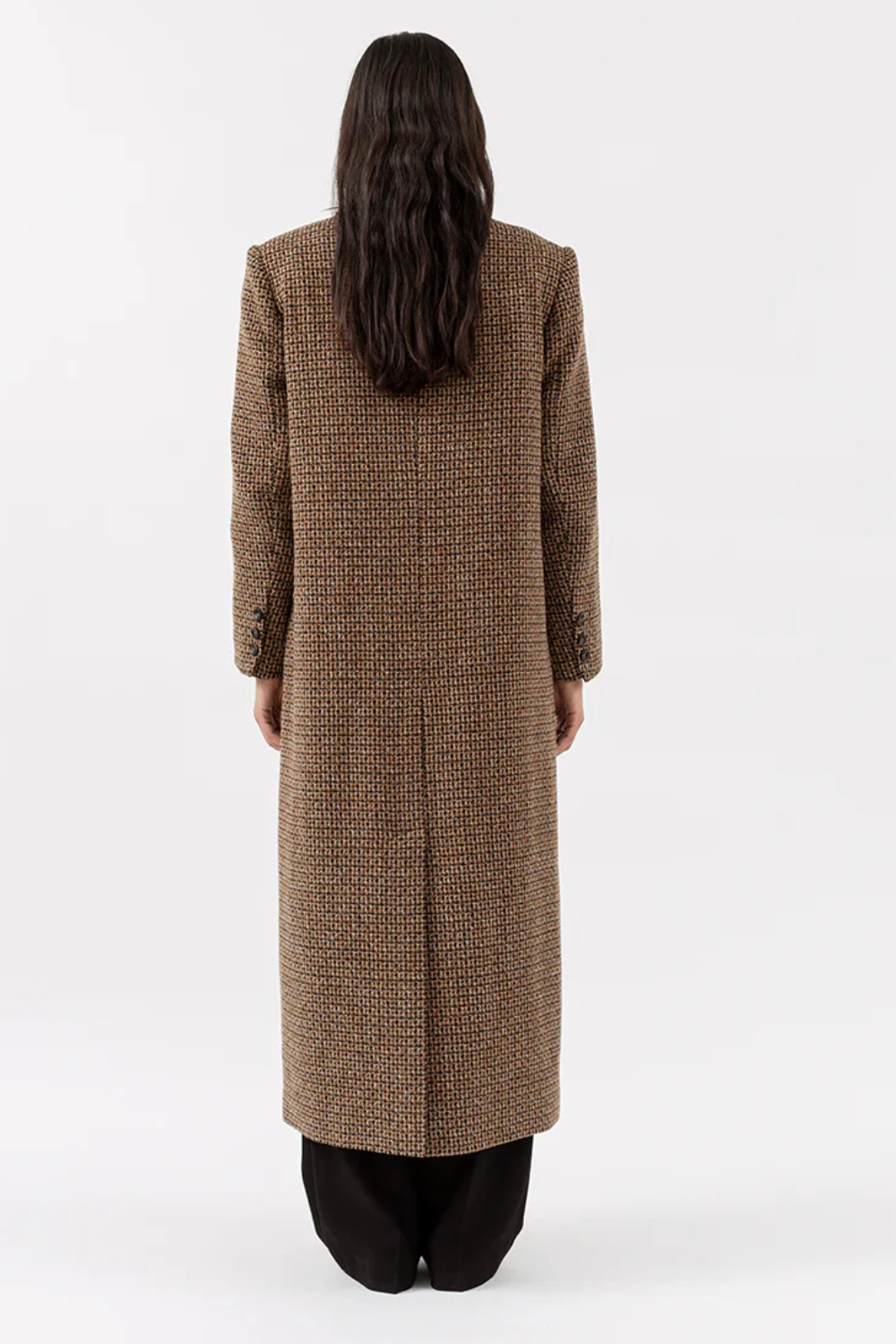 Fabulous Coat - Checked Brown - H2O Fagerholt