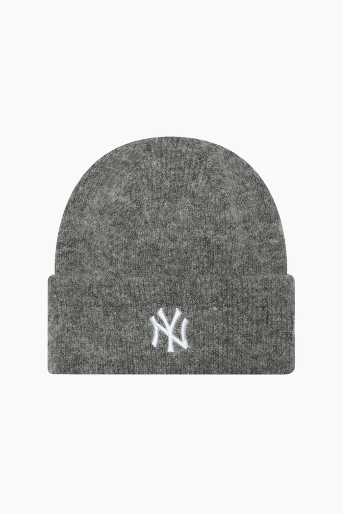 Female Wide Cuff Beanie - Grå - New Era