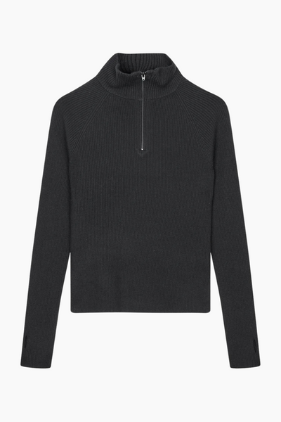 Fine Merino Ida Knit - Black - Mads Nørgaard