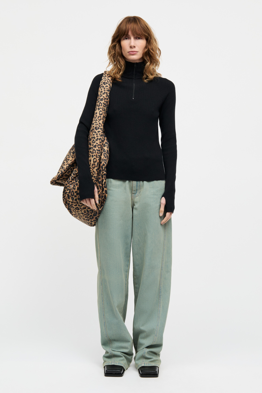 Fine Merino Ida Knit - Black - Mads Nørgaard