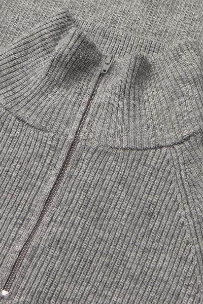 Fine Merino Ida Knit - Grey Melange - Mads Nørgaard