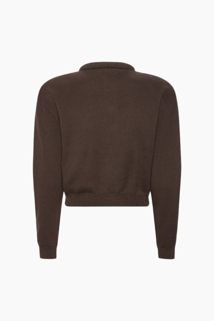 Firm Knit Cardigan - Molé - ROTATE