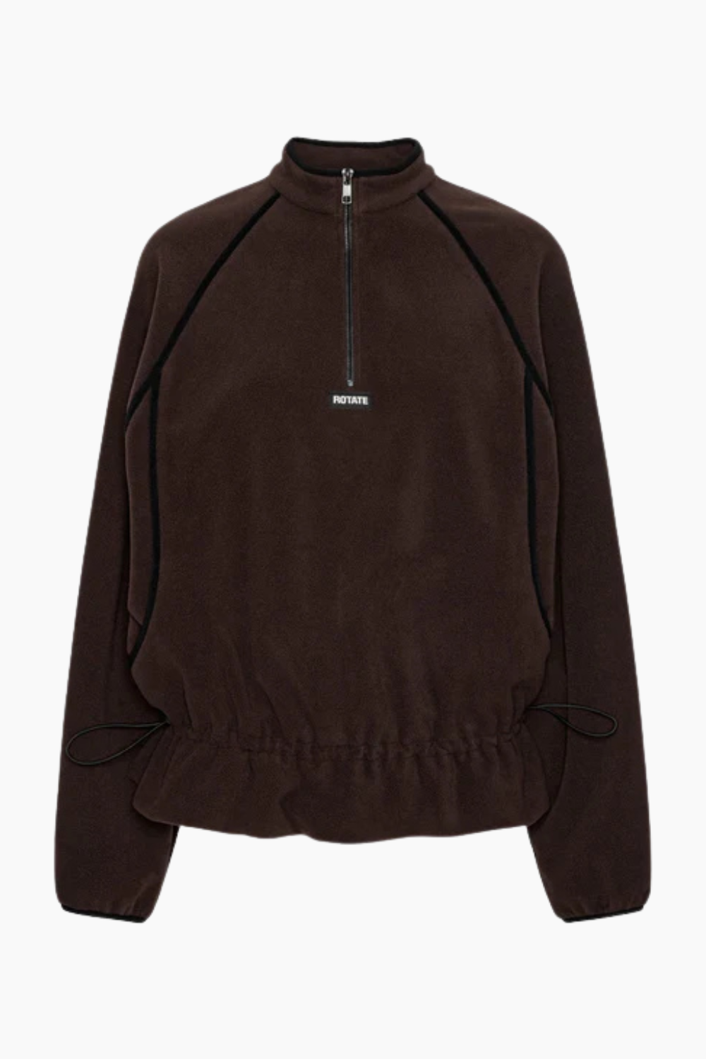 Fleece Half Zip Jacket - Molé - Rotate