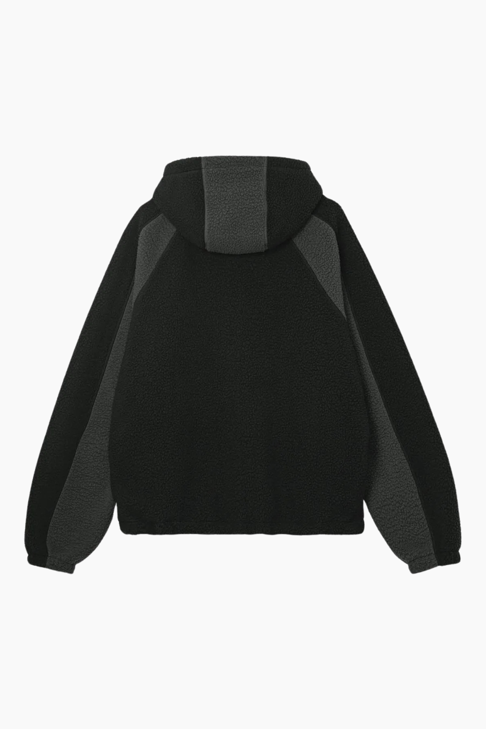 Fleece Jacket Two Tone - Bristol Black - bareen