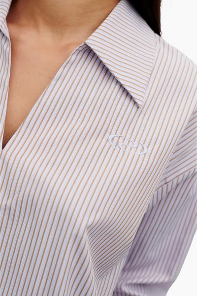 FloRS Shirt - Copper Stripe - Résumé-1