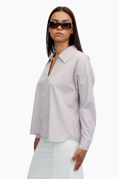 FloRS Shirt - Copper Stripe - Résumé-3