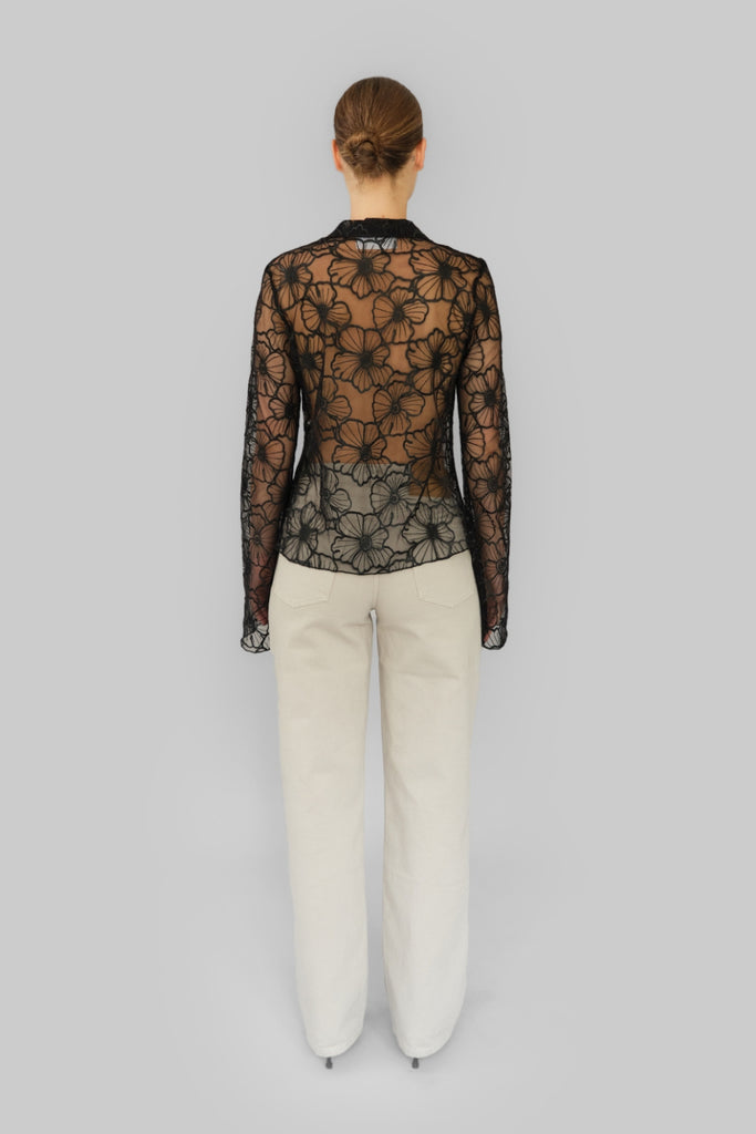 Flora Shirt - Black - OpéraSPORT