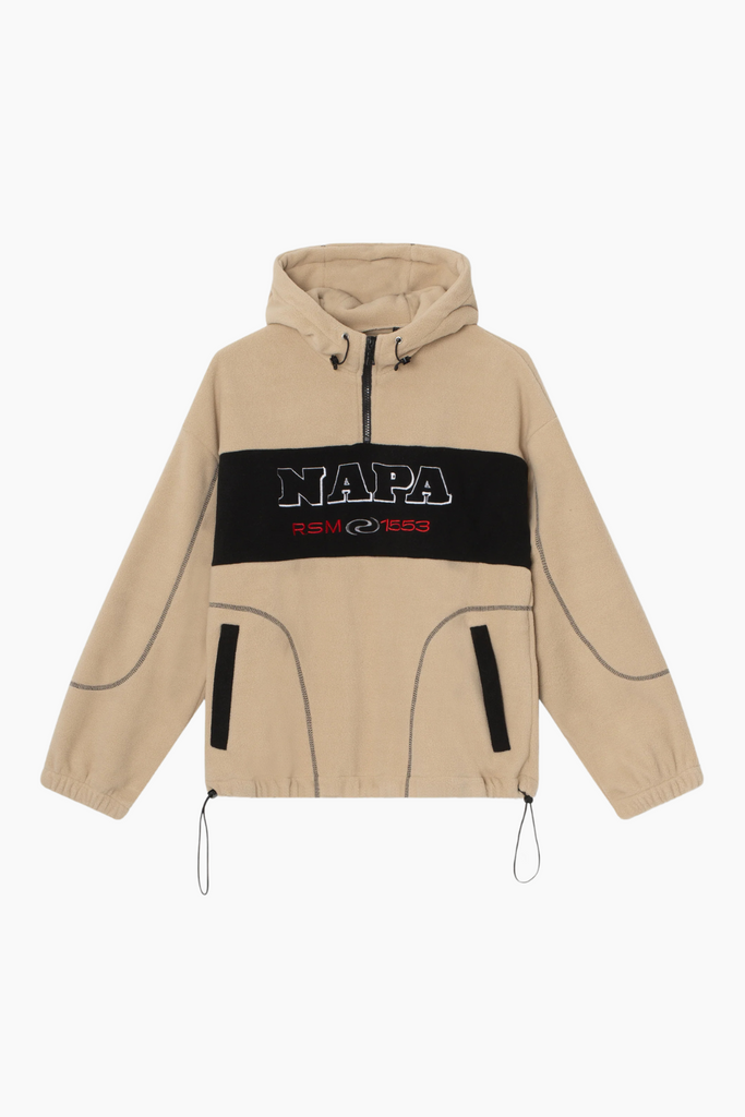 FredRS Fleece Jacket - Warm Sand - Résumé