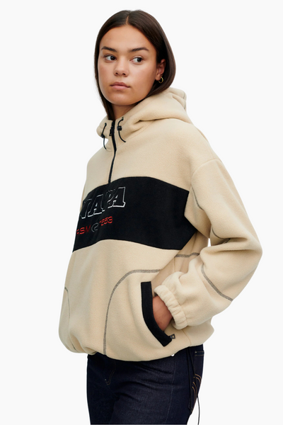 FredRS Fleece Jacket - Warm Sand - Résumé-4