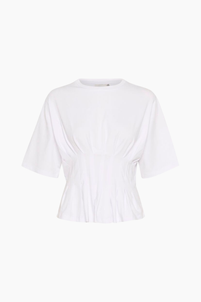 GZInez Tee - Bright White - Gestuz