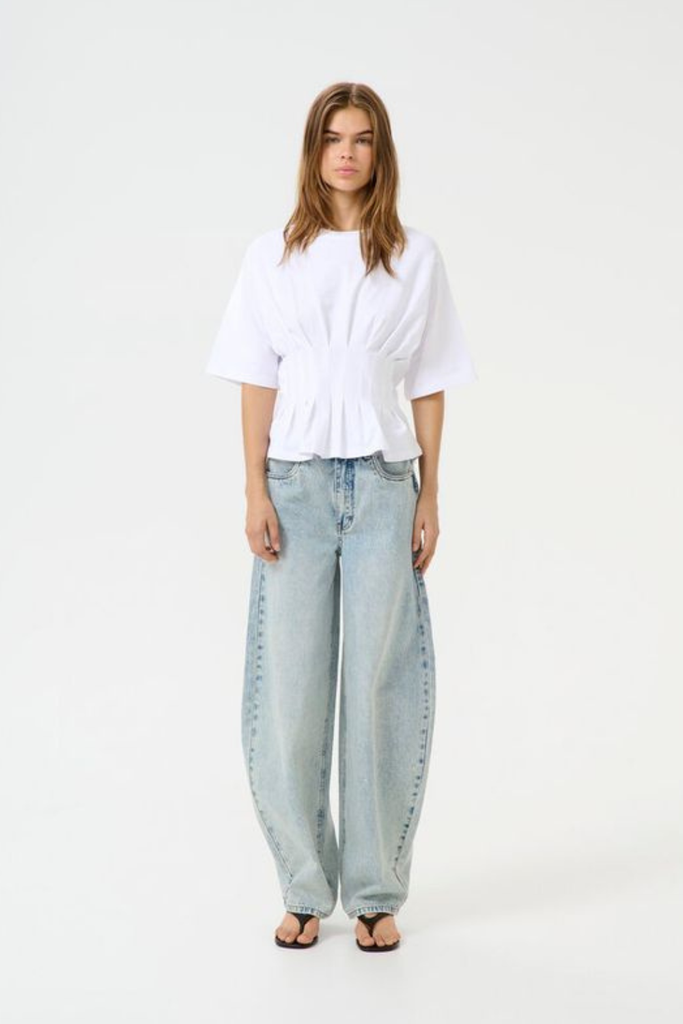 GZInez Tee - Bright White - Gestuz