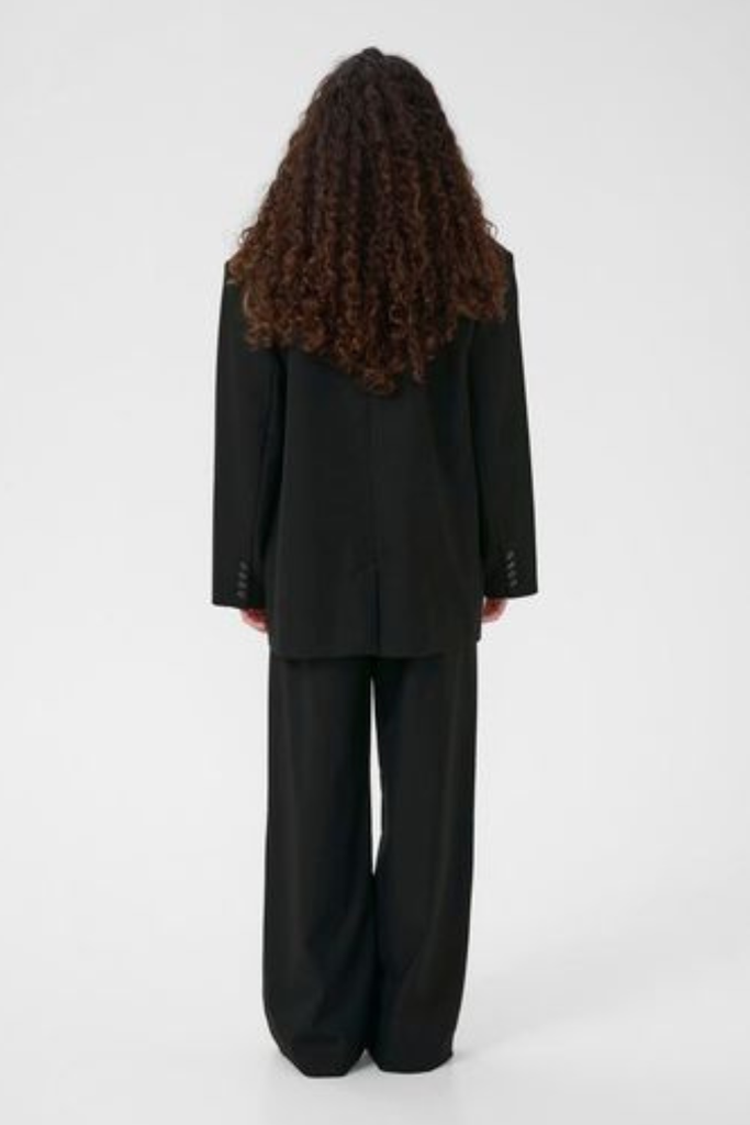 GZPaula MW Wide Pants - Black - Gestuz