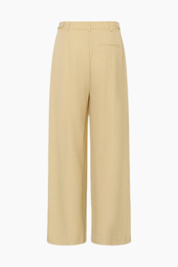 GZStacy MW Pants - Pale Hay Melange - Gestuz