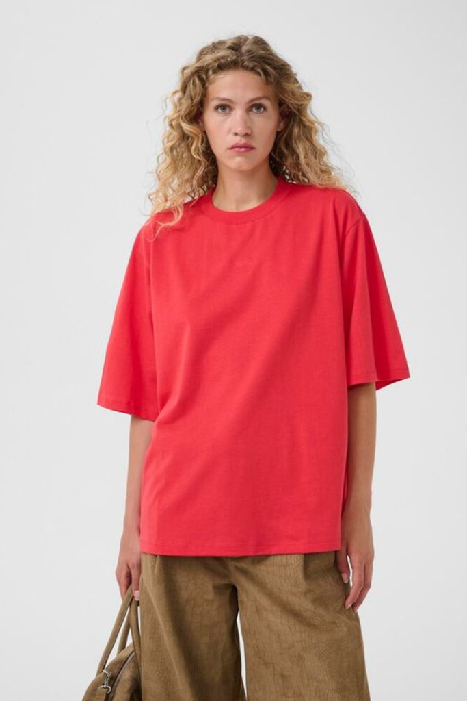 GZTamu Tee - Tomato - Gestuz