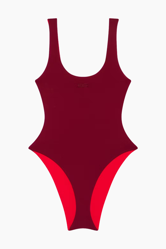 GZTenna Swimsuit - Cabernet - Red - Gestuz