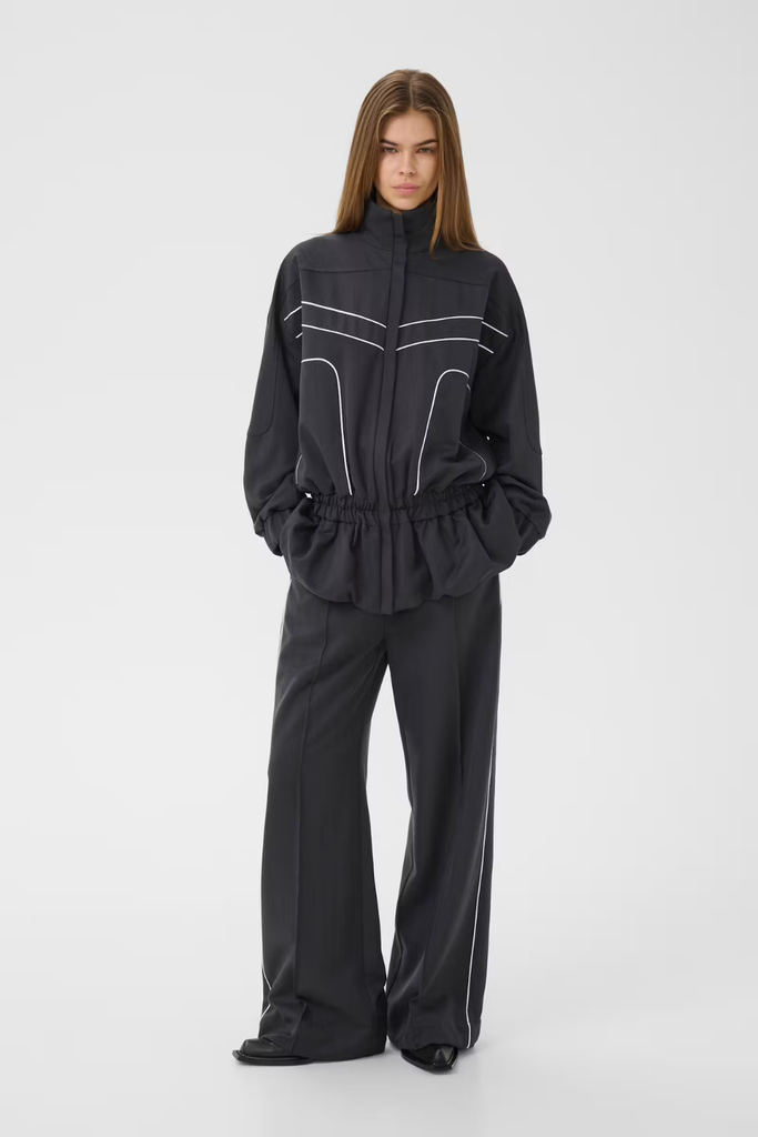 GZalezia Jacket - Grey Herringbone - Gestuz