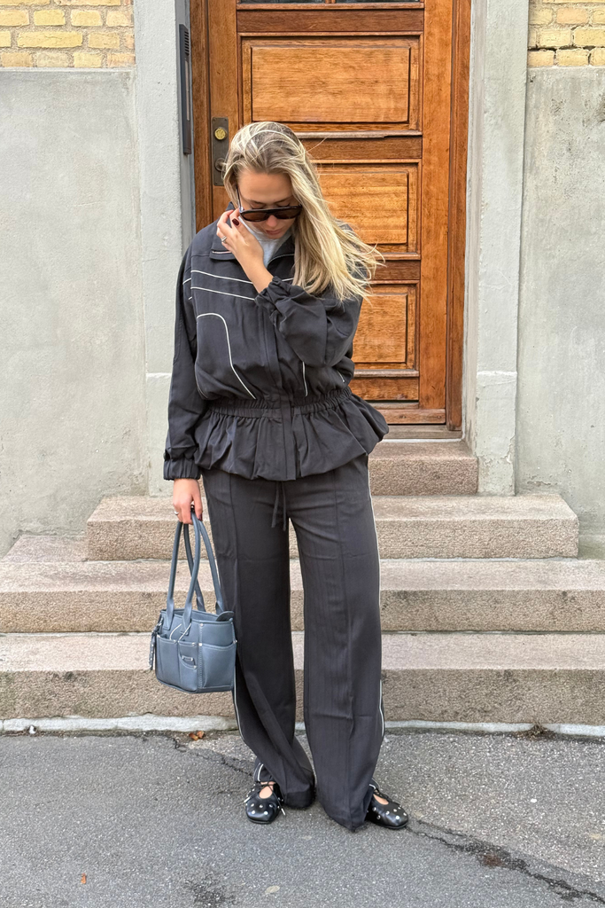 GZalezia Jacket - Grey Herringbone - Gestuz