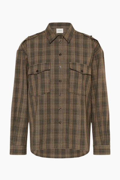 GZalizia Shirt - Brown Check - Gestuz