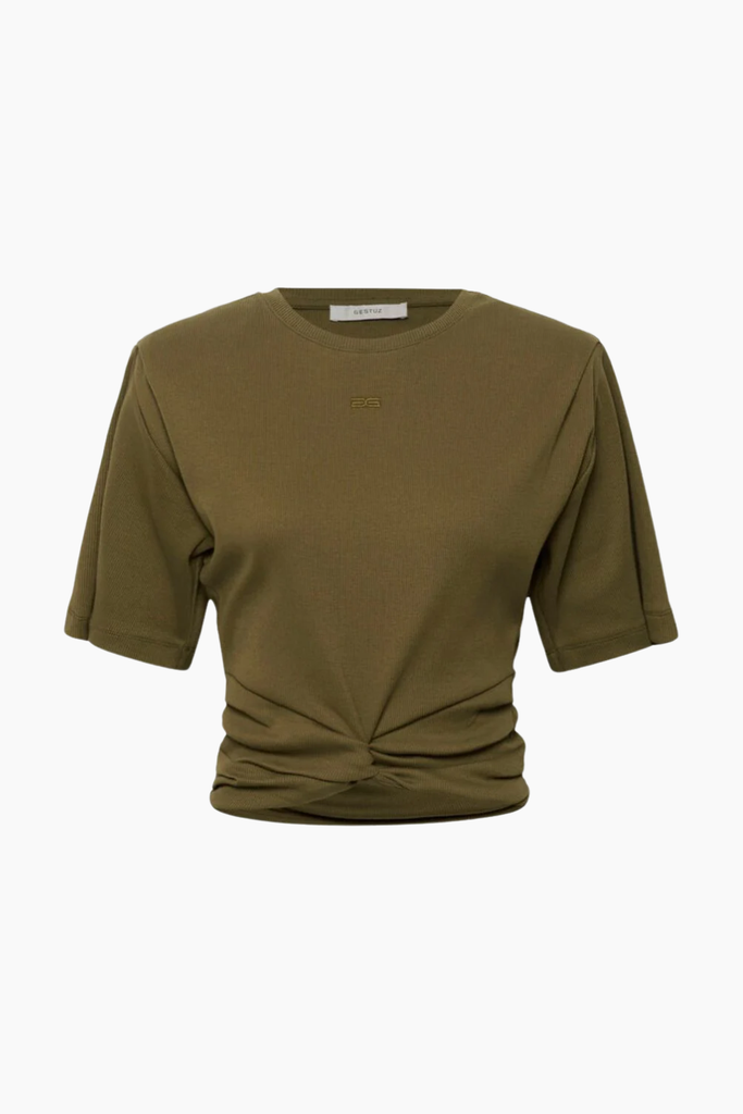 GZbetty Tee - Military Olive - Gestuz
