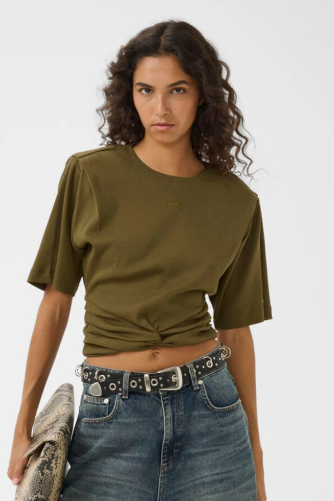 GZbetty Tee - Military Olive - Gestuz