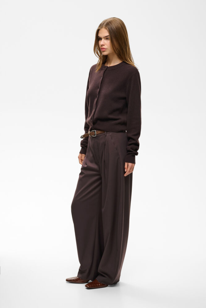 GZcallia MW Barrel Pants - Deep Plum - Gestuz