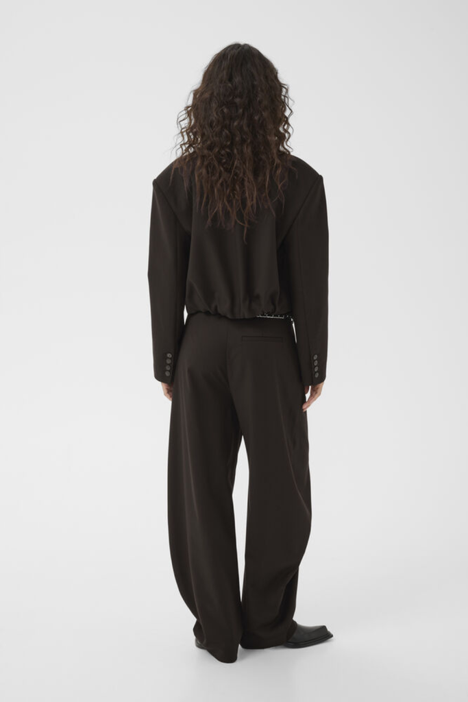 GZcallia MW Barrel Pants - Ganache - Gestuz