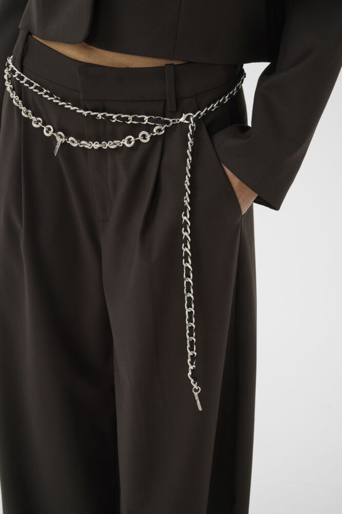 GZcallia MW Barrel Pants - Ganache - Gestuz