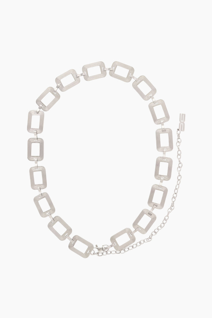 GZchannie Chain Belt - Silver - Gestuz