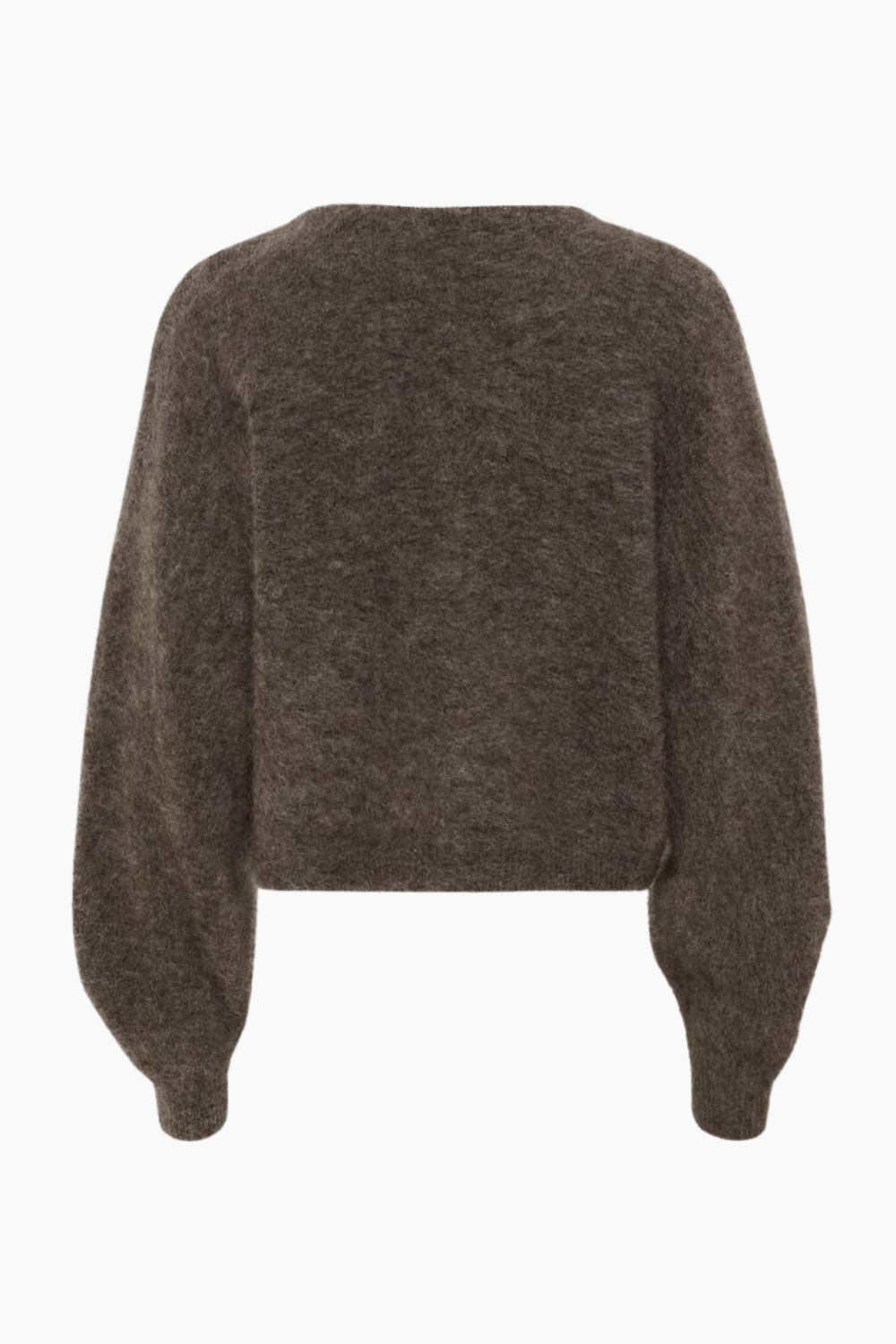 GZdebbie V Cardigan - Chestnut Melange - Gestuz