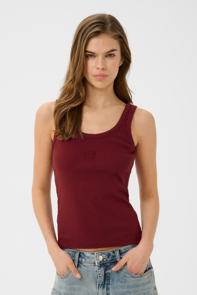 GZdrew Logo Top 2.0 - Cabernet - Gestuz