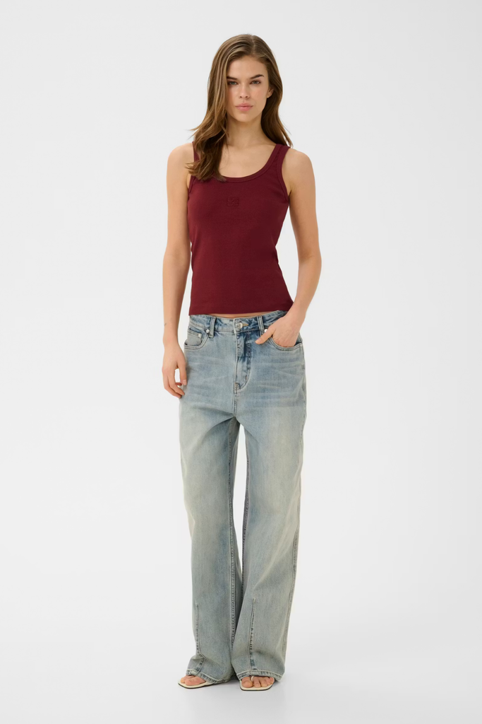 GZdrew Logo Top 2.0 - Cabernet - Gestuz