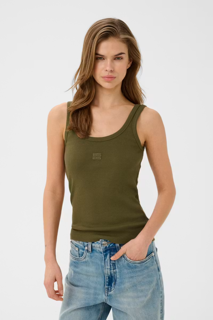 GZdrew Logo Top 2.0 - Military Olive - Gestuz