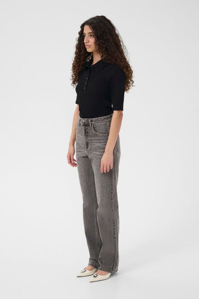 GZdrew Polo Top - Black - Gestuz