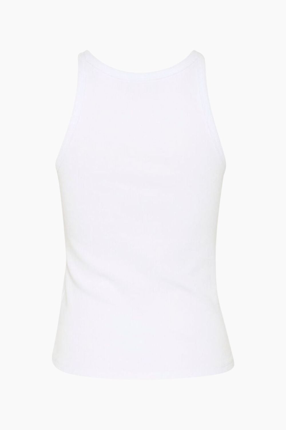 GZdrew Rhinestone Logo Tank - Bright White - Gestuz