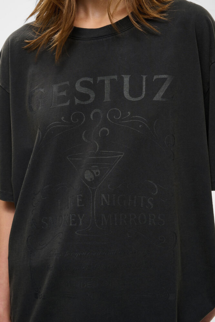 GZelrose Tee - Black - Gestuz