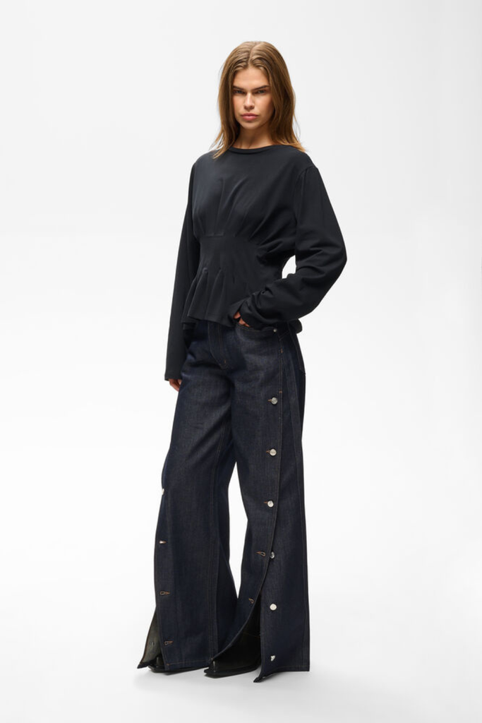 GZinez LS Tee - Black - Gestuz