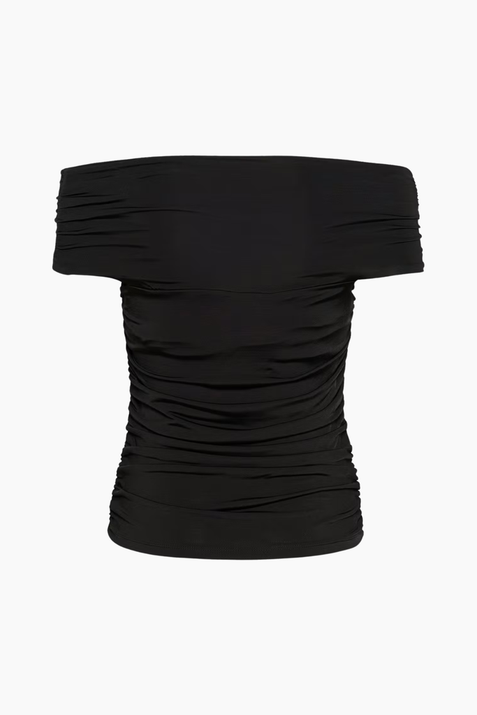 GZlaily Off Shoulder Top - Black - Gestuz