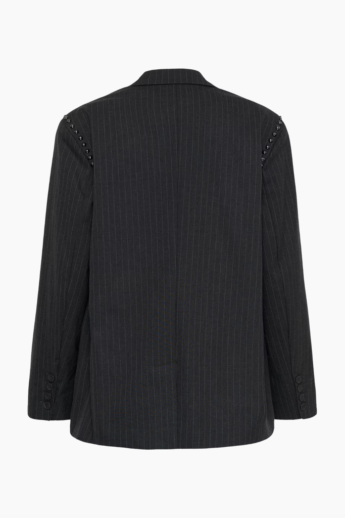 GZlehela Blazer - Dark Grey Pinstripe - Gestuz