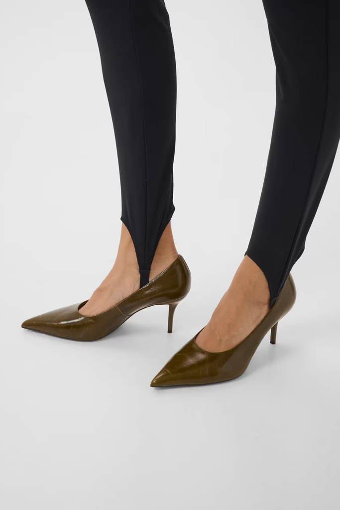 GZlyrose Strap Leggings - Black - Gestuz