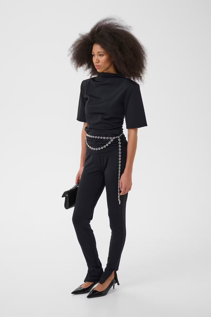 GZlyrose Top - Black - Gestuz