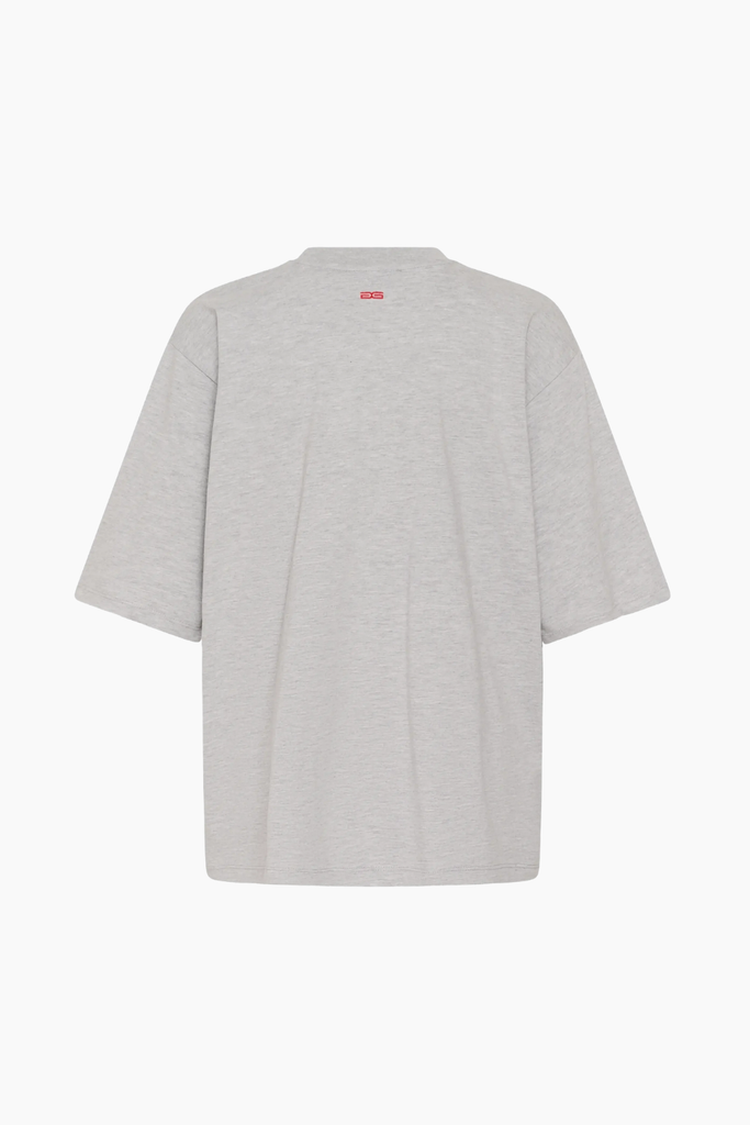 GZnadya Tee - Light Grey Melange - Gestuz