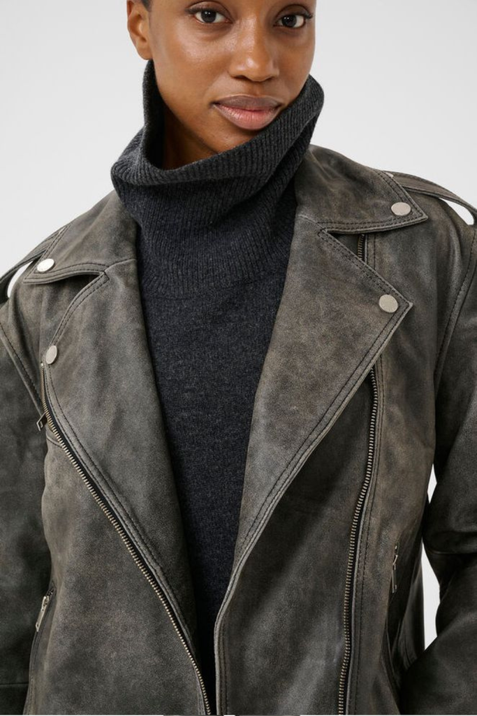 GZnaomi Vintage Jacket - Cold Vintage Grey - Gestuz