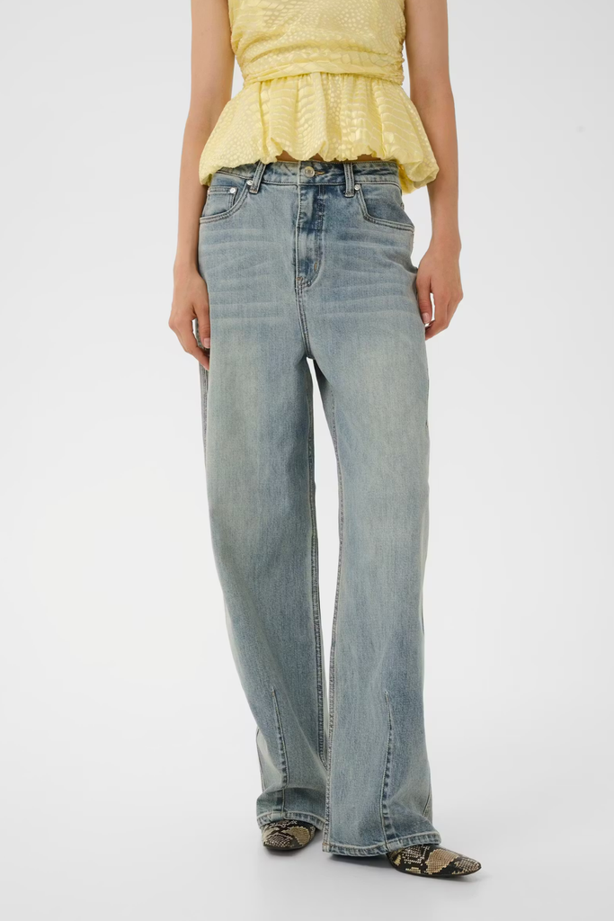 GZnoma HW Jeans - Vintage Mid Blue Wash - Gestuz