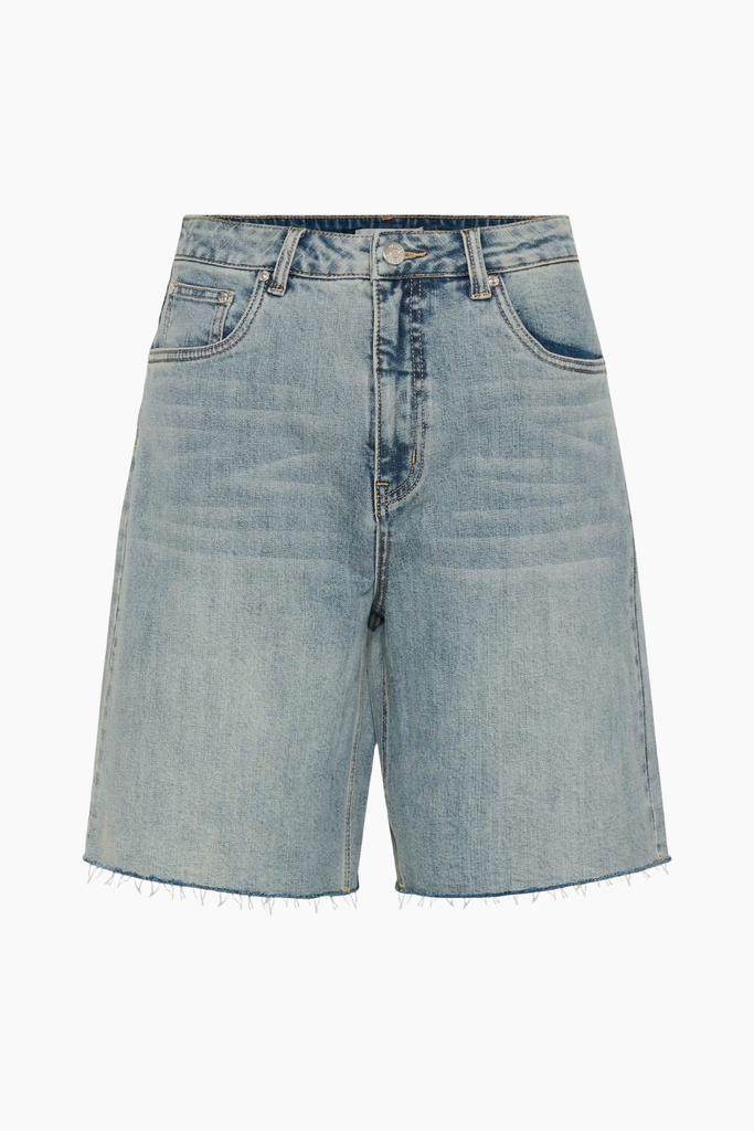 GZnoma MW Shorts - Vintage Mid Blue Wash - Gestuz