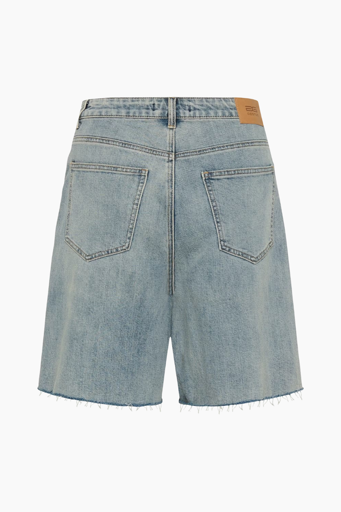 GZnoma MW Shorts - Vintage Mid Blue Wash - Gestuz