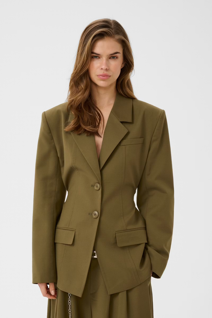 GZolivia OZ Blazer - Military Olive - Gestuz