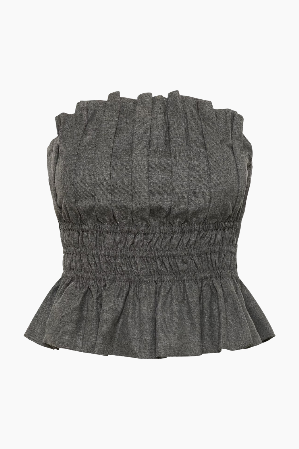 GZpauline Corset - Dark Grey Melange - Gestuz